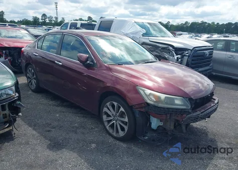 2013 Honda Accord Sport из США, поврежденный, VIN 1HGCR2F58DA232901